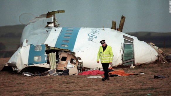 Bombing of Pan Am Flight 103 Lockerbie Scottland 1988